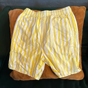 Vintage Cotton Beach Shorts